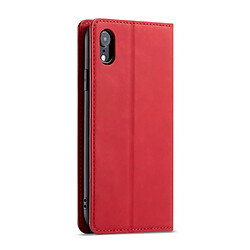 Avis Etui en PU rouge pour votre Apple iPhone XR 6.1 inch