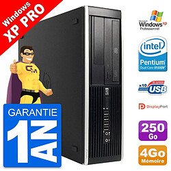 PC HP Compaq Pro 6300 SFF Intel G630 RAM 4Go Disque Dur 250Go Windows XP · Occasion 