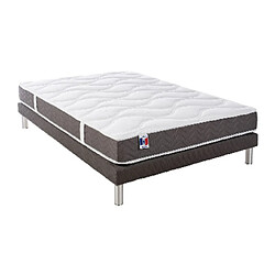 Mes Ensemble Matelas latex HD ep18/19cm 140x190cm + Sommier