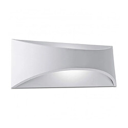 Leds C4 Applique Venus, aluminium et polycarbonate, blanc