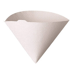 Hario VCF-02-100W - Pack 100 Filtres Papier Blanc - Pour Hario V60 1 à 4 Tasses