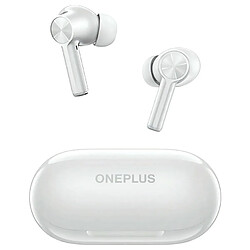 Auricolari OnePlus Buds ZS 5481100086 Wireless Bluetooth con Cancellazione Attiva del Rumore Fast Charge Bianco 