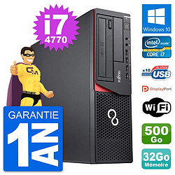 PC Fujitsu Esprimo E920 DT Intel i7-4770 RAM 32Go Disque 500Go Windows 10 Wifi · Occasion 