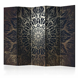 Paris Prix Paravent 5 Volets Spider Web Brown 172x225cm