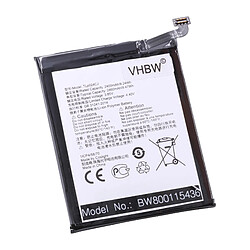 vhbw Li-Polymère batterie 2400mAh (3.85V) pour téléphone portable mobil smartphone comme Alcatel C2400007C2 