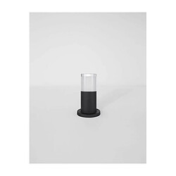 NOVA LUCE potelet Lumineuse e NOTEN Sable Noir LED 10 W H20