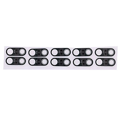 Wewoo 10 PCS Back Camera Arrière Lens pour Huawei P20 Pro