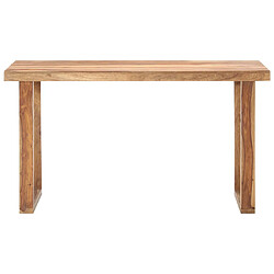 vidaXL Table de salle à manger 140x70x76 cm Bois solide