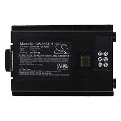 vhbw Batterie compatible avec Sepura SC20, SC2020, SC2024, SC21, STP8000, STP8020, STP8030 radio talkie-walkie (3?300mAh, 7,4V, Li-ion) 