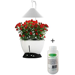 Jardinice Jardinière avec lampe led intégrée Le potager avec engrais liquide + engrais 500 ml.