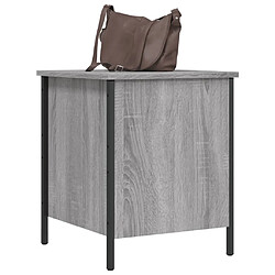 Acheter Maison Chic Banc de rangement | Meuble de rangement d'Entrée | Coffres d'Intérieur sonoma gris 40x42,5x50 cm bois d'ingénierie -MN30486