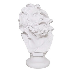 Art Portrait Fleur Vase Hydroponique Planteur Pot Bureau Chambre Sculpture C