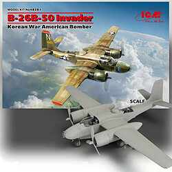 Icm Maquette Avion B-26b-50 Invader Korean War American Bomber