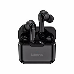 Écouteurs Bluetooth Sans Fil D'Origine Lenovo Qt82 Tws V5.0 Écouteurs À Commande Tactile Stéréo Casque De Sport Étanche Noir