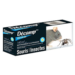 Decamp' Repousseur a ultrasons 140 m² (souris et