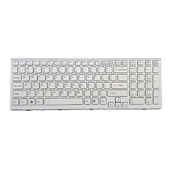 Clavier US ANGLAIS Clavier Bluetooth Filaire Clavier pour Sony Vaio VPC-EH11FX / L Série VPC-EH VPC-EH11FX / P Claviers ordinateur Portable Mise en Page Version US