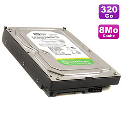 Disque Dur 320Go SATA 3.5" Western Digital GreenPower WD3200AVVS-63L2B0 7200 8Mo - Occasion