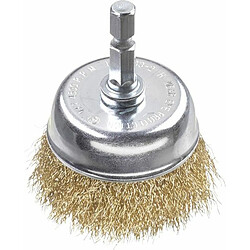 KWB brosse boisseau Messingdraht 6091-10 ondulé