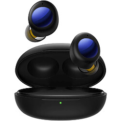 Chrono realme Buds Air 2 Neo - Casque sans Fil Bluetooth avec réduction Active du Bruit, Lecture Totale de 28 Heures et écouteur Dynamique amplificateur de Basses de 10 mm(Noir) 