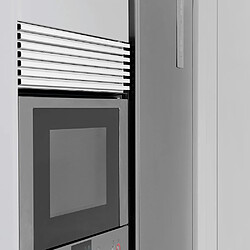 Emuca Grille four, module 600 mm, Aluminium, Anodisé mat 