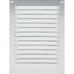 Grille estampée 436 Renson 200 x 100 mm anodisé argent 