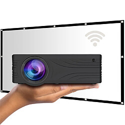 La Vague LV-HD240 Wi-Fi BUNDLE Vidéoprojecteur LED avec écran LV-STA100FP