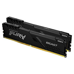 Kingston FURY Beast 64 Go (2 x 32 Go) DDR4 2666 MHz CL16 KINGSTON FURY Beast 64 Go (2 x 32 Go) DDR4 2666 MHz CL16