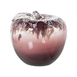 Figurine Décorative Alexandra House Living Verre Pomme 13 x 13 cm 