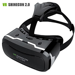 VR Shinecon II 2 Casque Google Carton Réalité Virtuelle 3D Vidéo lunettes VR Casque pour iPhone 6 6 s 4.7-6.0 + Gamepad commande