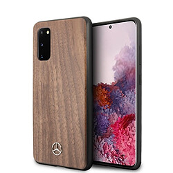 mercedes mehcs62vwolb s20 g980 hard coque brazowy/marron wood line walnut