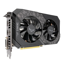 Asus TUF Gaming GeForce GTX 1660 Ti 6GO EVO OC Edition GDDR6 DVI Dual HDMI DisplayPort PCI Express TUF-GTX1660TI-O6G-EVO-GAMING 