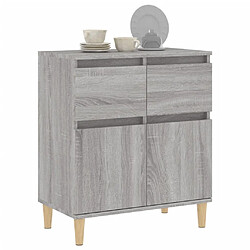 Acheter Maison Chic Buffet,Meuble de Rangement,commode pour salon,Cuisine Sonoma gris 60x35x70 cm Bois d'ingénierie -MN60592