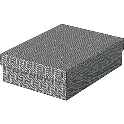 Esselte Boîte de rangement & cadeau Home M, set de 3, gris () 