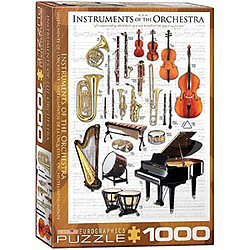 Puzzle Instruments Eurographics de lorchestre (1000 piAces) (6000-1410) 