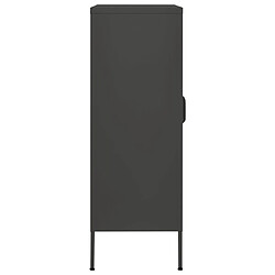 Acheter vidaXL Armoire de rangement Anthracite 80x35x101,5 cm Acier