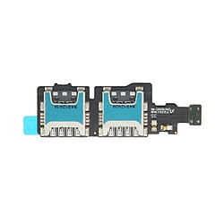 Wewoo Tiroir de Carte SIM pour Samsung Galaxy S5 Mini / G800H pièce détachée Connecteur de SIM avec Câble flexible Flex Cable