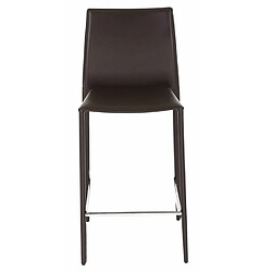 Lot de 4 Chaises Plan de Travail Chocolat KosyForm