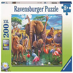 Puzzle for children 2D Wild Animals 200 elements