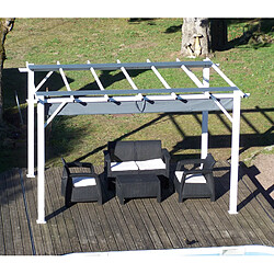 Acheter Pergola aluminium 12 m2 blanc - per 4030 wg - HABRITA