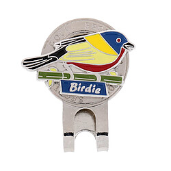 Oiseau Bouchon De Chapeau Golf Avec Marque-balle Golf Magnetique Detachable Marqueur de balle de golf