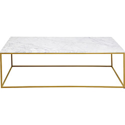 Table basse Key West 120x60cm blanche Kare Design 