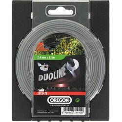 Fil duo line rond Oregon L15m Ø2,4mm