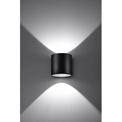 Avis Luminaire Center Applique murale ORBIS aluminium noir 1 ampoule