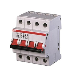 ABB 364122 Interrupteur (E200) 4 pôles 125A Levier Gris