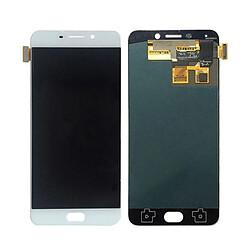 Wewoo Pièce détachée OPPO R9 écran blanc LCD + tactile Digitizer Assemblée