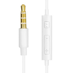 Écouteurs Jack 3.5mm Intra-auriculaires Kit Piéton Samsung EHS64AVFWE Blanc