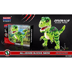 Universal 24 cm Mini Bloc Vert Dinosaure Mansion Jouet Modèle Classique Jurassic Park Picture Jouet Home Fun Games | Bloc(Vert) 