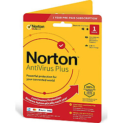 Norton Antivirus Plus 1 appareil 12 mois