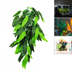 Fish Tank Plantes Aquatiques Artificielles Multicolore Pour Ménage Et Bureau 12 à 30cm pas cher