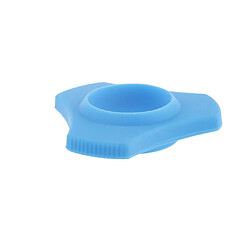 Acheter 2pcs Bleu 3 Points Microphone Sans Fil Anneau De Protection Antidérapant Micro Rouleau De Support